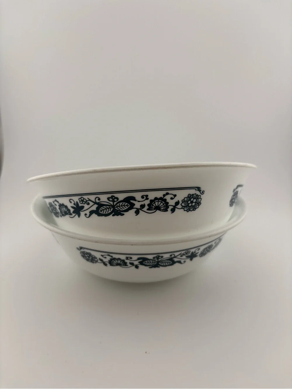 Corelle Old Town Blue/Blue Onion Cereal Bowls 6.5” - Set of 2